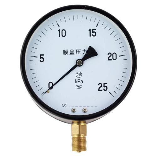 YE-100、150膜盒壓力表